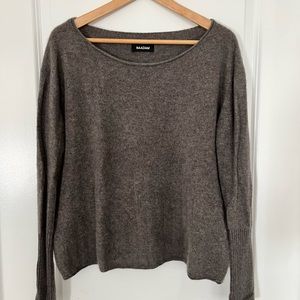 Naadam Cashmere Boatneck Sweater. Size Large